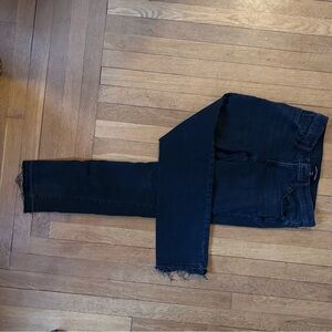 Lucky Brand Women's Black Straight Jeans